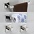 ieftine Set de accesorii pentru baie-setul de accesorii pentru baie conține cu suporturi pentru hârtie igienică cârlige pentru halate și suport de turn din material din oțel inoxidabil 4buc
