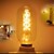 baratos Incandescente-1pç 40 W E26 / E27 T45 Branco Quente 2300 k Retro / Regulável / Decorativa Incandescente Vintage Edison Light Bulb 220-240 V