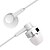 זול אוזניות חוטיות-חוטי אוזניות חשמל piezo מעטפת פלסטיק טלפון נייד אֹזְנִיָה אוזניות