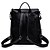 cheap Backpacks &amp; Bookbags-PU(Polyurethane) Commuter Backpack Solid Colored Outdoor Black