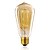 baratos Incandescente-1pç 40 W E26 / E27 / E27 ST64 Branco Quente 2300 k Incandescente Vintage Edison Light Bulb 220-240 V / 110-130 V