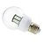 abordables Ampoules Globe LED-1 pièce 4w e27 led ampoule à bulle 27 smd 5730 dc / ac 12v - 24v blanc chaud / froid pour le bateau de RV