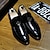 ieftine Oxfords Bărbați-Bărbați Pantofi de piele Piele Primăvară / Toamnă Oxfords Plimbare Anti-Alunecare Negru / Maro / Vișiniu / Party &amp; Seară / Party &amp; Seară / Pantofi de confort