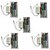 cheap Lamp Bases &amp; Connectors-5pcs Strip Light Accessory / 44keys IR Remote Control Plastic for RGB LED Strip Light