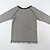 זול חולצות טי וחולצות אחרות-טישירט כותנה שרוול 4\3 דפוס פסים / קולור בלוק יום יומי / פעיל / בסיסי בנות פעוטות