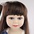 Χαμηλού Κόστους Κούκλες Μωρά-NPKCOLLECTION 18 inch Κούκλες σαν αληθινές Μωρά Κορίτσια Νεογέννητος όμοιος με ζωντανό Μη τοξικό Χειροποίητες βλεφαρίδες Τεχνητή εμφύτευση μπλε μάτια Σιλικόνη με ρούχα και αξεσουάρ