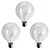 economico Lampade con filamenti LED-5 pezzi 4 W Lampadine LED a incandescenza 360 lm E26 / E27 G95 4 Perline LED COB Decorativo Bianco caldo 220-240 V