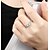 זול Fashion Ring-בגדי ריקוד נשים טבעת הטבעת טבעת הנצח יהלום זירקונה מעוקבת יהלום זעיר כסף כסף סטרלינג זירקון ציפוי זהב Circle Shape נשים קלסי חתונה יומי תכשיטים HALO מדומה