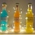 abordables Guirlandes Lumineuses LED-6pcs 3.3ft 10 LED guirlandes étoilées pour vase de fête cadeau chambre de vacances décoration de mariage 2x CR2032 (inclus)
