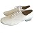 cheap Ballroom Shoes &amp; Modern Dance Shoes-Men&#039;s Latin Shoes / Modern Shoes / Salsa Shoes Leather / Leatherette Heel Chunky Heel Customizable Dance Shoes White / Indoor / Practice / Professional