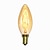 billige Glødelamper-1pc 40 W E14 C35 Varm hvit 2300 k Kontor / Bedrift / Dekorativ Glødende Vintage Edison lyspære 220-240 V