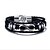 abordables Bracelet Homme-Chaînes Bracelets Homme Géométrique Mode Bracelet Bijoux Noir Forme Géométrique pour Cadeau Quotidien