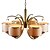 ieftine Candelabre-SL® 6-Light 71 cm Stil lumânare Candelabre Metal Material Textil Lumânare stil Bronz Modern contemporan 110-120V 220-240V