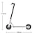 cheap Scooters-Xiaomi M365 Electric Scooter Anti-slip 8 Inch Aluminium Alloy 500*110mm 250 W Up To 30000 m And 25 km/h Lightweight, Portable Folding, APP Control White / Black