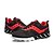 abordables Zapatillas deportivas de hombre-Hombre Zapatillas de Atletismo Zapatos Confort Casual Zapatos para correr PU Antideslizante Blanco Negro Rojo Otoño Primavera / Con Cordón
