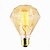 abordables Ampoules incandescentes-source importante de diamant g95 de fil droit spirale barre de port pendentif lampe rétro décoration lumineuse (40w e27)