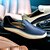 preiswerte Herrenpantoletten &amp; -slipper-Herren Bootsschuhe Komfort Schuhe Loafer fahren Britisch Alltag Outdoor Mikrofaser Weiß Blau Frühling Sommer