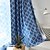 cheap Curtains Drapes-Blackout Curtains Drapes Two Panels Bedroom Plaid / Checkered / Graphic Prints Polyester Blend Printed