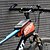 זול תיקים למסגרת האופניים-ROSWHEEL טלפון נייד תיק תיקים למסגרת האופניים מוגן מגשם נגד החלקה רצועות מחזירי אור תיק אופניים עור ניילון תיק אופניים תיק אופניים iPhone X / iPhone XR / iPhone XS רכיבה על אופניים / אופנייים