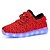 preiswerte Mädchenschuhe-Mädchen Schuhe Tüll Frühling Komfort / Leuchtende LED-Schuhe Sportschuhe Walking LED für Grün / Blau / Rosa / Gummi
