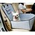 preiswerte Wichtige Produkte für eine Reise mit dem Hund-Katzen Hund Auto Matratze Haustier-Sitzerhöhung Tragbar Klappbar Einfach zu installieren Solide Stoff Braun Grau