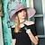 abordables Sombreros de fiesta-Fascinators Sombreros Lino Pluma Sombrero para el sol Boda Boda Británico Con Celada Sombreros