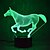 billige 3D-nattlamper-hest 3d nattlys berøringssensor 3d led steed illusion desk bordlampe fargeskiftende med usb-kabel for soverom barn bursdag julegave musikk bryllupsdato dekorasjon