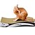זול מפות לפסולת ושריטות של חתולים-אומנות גירוד נייר ויצירה בנייר חתול צעצוע לחתול 1 צבעוני משטח גירוד מסייע בהפחתת  משקל נפית החתולים נייר קרטון מתנות צעצוע לחיות מחמד משחק לחיות מחמד