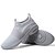 Χαμηλού Κόστους Ανδρικά Sneakers-Ανδρικά Αθλητικά Παπούτσια Παπούτσια άνεσης Causal Περπάτημα Παπούτσια για τρέξιμο Trail Μικροΐνα Φοριέται Αντιολισθητικό Λευκό Μαύρο Κόκκινο Χειμώνας Άνοιξη / Κορδόνια