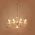 tanie Design świeczkowy-9-Light 75 cm Kryształowy Żyrandol w stylu Świeca Żyrandole Metalowe Świece Galwanizowane Inne Rustykalne / Lodge Nowoczesne Współczesne 110-120 V 220-240 V