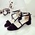 preiswerte Damensandalen-Damen Slippers &amp; Flip-Flops Creepers Offene Spitze Niete PU Komfort Walking Sommer Schwarz / Grau