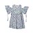 cheap Casual Dresses-Kids Little Girls&#039; Dress Floral Daily Chiffon Light Blue Short Sleeve Casual Dresses Summer