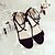 ieftine Sandale de Damă-Pentru femei Papuci &amp; Flip-flops Creepers Vârf deschis Ținte PU Confortabili Plimbare Vară Negru / Gri