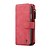 cheap iPhone Cases-CaseMe Leather Case For Apple iPhone X / iPhone 8 Plus / iPhone 8 Wallet / Card Holder / Shockproof Full Body Cases Solid Colored Hard Genuine Leather Case for Apple