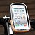 billige Tasker til cykelstel-ROSWHEEL Mobiltelefonetui 5 inch Touch Screen Vandtæt Cykling for iPhone 8/7/6S/6 iPhone X iPhone XR Sort Orange Cykling / Cykel / iPhone XS / iPhone XS Max / Vandtæt Lynlås
