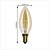 baratos Incandescente-1pç 40 W E14 C35 Branco Quente 2300 k Retro / Decorativa Incandescente Vintage Edison Light Bulb 220-240 V