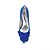 abordables Chaussures de mariée-Femme Chaussures de mariage Talon Aiguille Bout pointu Strass Satin Escarpin Basique Printemps / Eté Bleu / Champagne / Ivoire