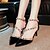 cheap Women&#039;s Sandals-Women&#039;s Shoes Patent Leather Summer Comfort Sandals Stiletto Heel Rivet Red / Pink / Apricot