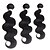 tanie Pasma z ludzkich włosów-4 zestawy Włosy brazylijskie Body wave Włosy naturalne Fale w naturalnym kolorze Ludzkie włosy wyplata Ludzkich włosów rozszerzeniach / 8A