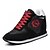 cheap Women&#039;s Sneakers-Women&#039;s Sneakers Wedge Heel Comfort Knit Black Red