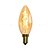 baratos Incandescente-1pç 40 W E14 C35 Branco Quente 2300 k Retro / Regulável / Decorativa Incandescente Vintage Edison Light Bulb 220-240 V