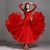 cheap Dancewear-Ballroom Dance Dress Lace Women&#039;s Training Performance Long Sleeve High Lace Velvet