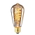 お買い得  白熱電球-1pc 40 w 360 lm e26 / e27st64エジソン電球smd調光可能な装飾的な暖かい白220-240v