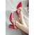 cheap Women&#039;s Sandals-Women&#039;s Sandals Plus Size Block Heel Sandals Buckle Chunky Heel Pointed Toe Comfort Gladiator Wedding Leatherette Spring Summer Solid Colored White Black Red