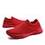 billige Treningsko til herrer-Men&#039;s Comfort Shoes Tulle Spring / Fall Athletic Shoes Red / Black / Gray / Lace-up
