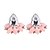 cheap Earrings-Women&#039;s Crystal Stud Earrings Drop Ladies Fashion Crystal Resin Earrings Jewelry Light Yellow / Pink / Green For Daily Going out