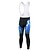 cheap Men&#039;s Clothing Sets-WEST BIKING® Men&#039;s Long Sleeve Cycling Jersey with Bib Tights - Blue Bike Jersey Bib Tights Clothing Suit Breathable 3D Pad Quick Dry Anatomic Design Reflective Strips Sports Nature &amp; Landscapes Road