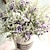 זול פרח מלאכותי-פרחים מלאכותיים 1 ענף כפרי וינטאג&#039; פרחים נצחיים פרחים לשולחן