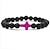 cheap Men&#039;s Jewelry-Men&#039;s 1PC Cuff Links Bead Bracelet Good Luck Bracelet Birthday Daily Sideways Cross Fashion Natural Black