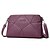 halpa Keresztpántos táskák-Women&#039;s Bags PU Leather Shoulder Messenger Bag Embossed Leather Bag Shopping Black Blue Purple Red